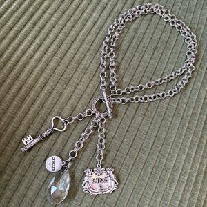 Chico’s 35th Anniversary Key Charm Statement Necklace